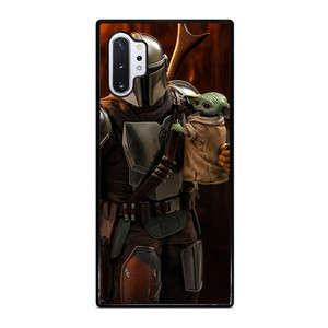BABY YODA AND THE MANDALORIAN 3 Samsung Galaxy Note 10 Plus Case Cover