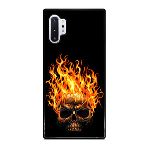 BIKER SKULL FLAMING Samsung Galaxy Note 10 Plus Case Cover BIKER SKULL FLAMING Samsung Galaxy Note 10 Plus Case Cover