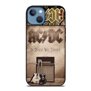 ACDC ROCK WE TRUST iPhone 13 Case Cover