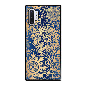 MANDALA BLUE PATTERN Samsung Galaxy Note 10 Plus Case Cover MANDALA BLUE PATTERN Samsung Galaxy Note 10 Plus Case Cover