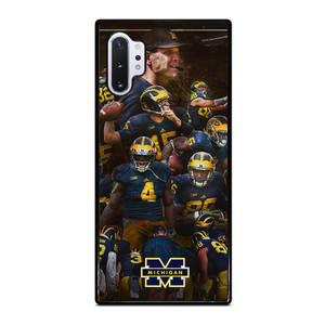 MICHIGAN WOLVERINES SQUAD Samsung Galaxy Note 10 Plus Case Cover MICHIGAN WOLVERINES SQUAD Samsung Galaxy Note 10 Plus Case Cover