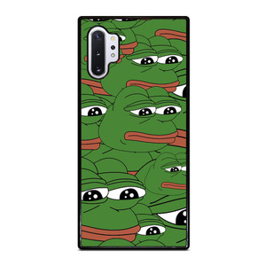 PEPE THE SMUG FROG PATTERN Samsung Galaxy Note 10 Plus Case Cover PEPE THE SMUG FROG PATTERN Samsung Galaxy Note 10 Plus Case Cover