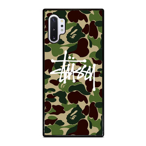 STUSSY BAPE CAMO Samsung Galaxy Note 10 Plus Case Cover