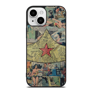 WONDER WOMAN LOGO ART iPhone 13 Mini Case Cover WONDER WOMAN LOGO ART iPhone 13 Mini Case Cover