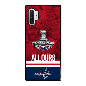 WASHINGTON CAPITALS CHAMPION Samsung Galaxy Note 10 Plus Case Cover WASHINGTON CAPITALS CHAMPION Samsung Galaxy Note 10 Plus Case Cover