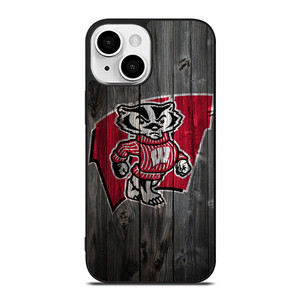 WISCONSIN BADGERS 1 iPhone 13 Mini Case Cover WISCONSIN BADGERS 1 iPhone 13 Mini Case Cover