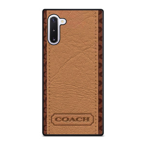 COACH BROWN LOGO Samsung Galaxy Note 10 Case Cover