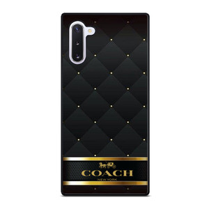 COACH GOLD LOGO Samsung Galaxy Note 10 Case Cover
