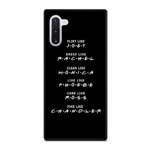 FRIENDS TV SERIES QUOTES Samsung Galaxy Note 10 Case Cover FRIENDS TV SERIES QUOTES Samsung Galaxy Note 10 Case Cover
