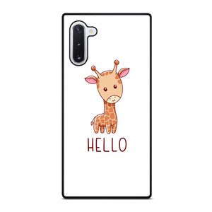 GIRAFFE HELLO Samsung Galaxy Note 10 Case Cover GIRAFFE HELLO Samsung Galaxy Note 10 Case Cover