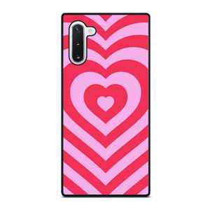 HEARTS PINK Samsung Galaxy Note 10 Case Cover