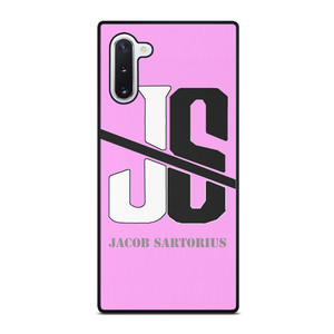 JACOB SARTORIUS PINK LOGO Samsung Galaxy Note 10 Case Cover