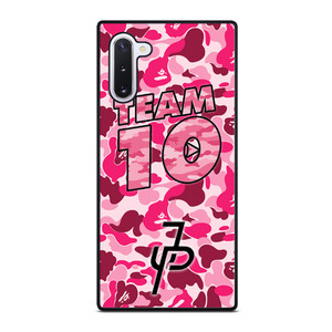 JAKE PAUL TEAM 10 PINK CAMO Samsung Galaxy Note 10 Case Cover