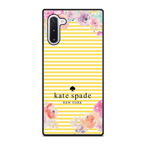 KATE SPADE FLOWER STRIPE Samsung Galaxy Note 10 Case Cover
