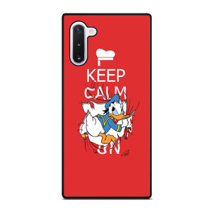 KEEP CALM DONALD DUCK Samsung Galaxy Note 10 Case Cover