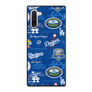 LOS ANGELES DODGERS LOGO COLLAGE Samsung Galaxy Note 10 Case Cover