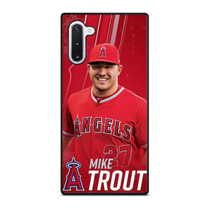 MIKE TROUT 27 LOS ANGELES ANGELS Samsung Galaxy Note 10 Case Cover MIKE TROUT 27 LOS ANGELES ANGELS Samsung Galaxy Note 10 Case Cover