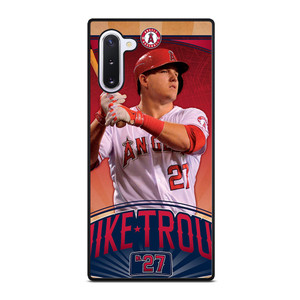 MIKE TROUT LOS ANGELES ANGELS 27 Samsung Galaxy Note 10 Case Cover MIKE TROUT LOS ANGELES ANGELS 27 Samsung Galaxy Note 10 Case Cover