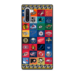 NHL ALL LOGO TEAM Samsung Galaxy Note 10 Case Cover