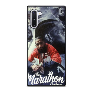 NIPSEY HUSSLE THE MARATHON Samsung Galaxy Note 10 Case Cover