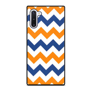 RILEY BLAKE ORANGE AND BLUE STRIPE Samsung Galaxy Note 10 Case Cover RILEY BLAKE ORANGE AND BLUE STRIPE Samsung Galaxy Note 10 Case Cover