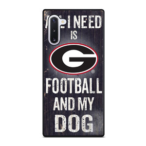UNIVERSITY GEORGIA BULLDOGS 5 Samsung Galaxy Note 10 Case Cover