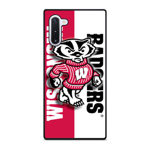 WISCONSIN BADGERS LOGO NEW Samsung Galaxy Note 10 Case Cover WISCONSIN BADGERS LOGO NEW Samsung Galaxy Note 10 Case Cover