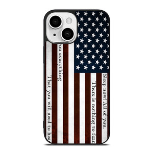 USA RED QUOTES iPhone 13 Mini Case Cover USA RED QUOTES iPhone 13 Mini Case Cover