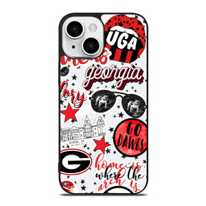 UNIVERSITY GEORGIA BULLDOGS UGA iPhone 13 Mini Case Cover