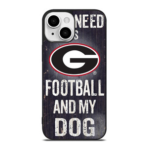 UNIVERSITY GEORGIA BULLDOGS 5 iPhone 13 Mini Case Cover