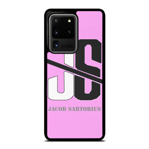 JACOB SARTORIUS PINK LOGO Samsung Galaxy S20 Ultra Case Cover