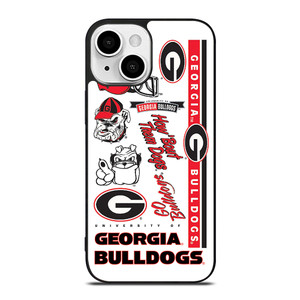 UGA GEORGIA BULLDOGS COLLAGE iPhone 13 Mini Case Cover