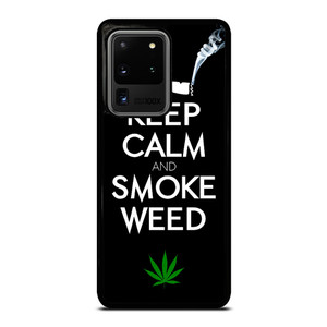 KEEP CALM AND SMOKE WEED 1 Samsung Galaxy S20 Ultra Case Cover KEEP CALM AND SMOKE WEED 1 Samsung Galaxy S20 Ultra Case Cover