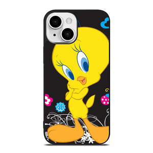 TWEETY BIRD FLORAL 2 iPhone 13 Mini Case Cover TWEETY BIRD FLORAL 2 iPhone 13 Mini Case Cover