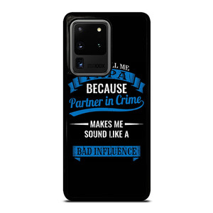PARTNER IN CRIME PAPA Samsung Galaxy S20 Ultra Case Cover PARTNER IN CRIME PAPA Samsung Galaxy S20 Ultra Case Cover