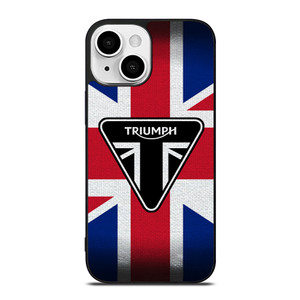 TRIUMPH MOTORCYCLE FLAG LOGO iPhone 13 Mini Case Cover TRIUMPH MOTORCYCLE FLAG LOGO iPhone 13 Mini Case Cover