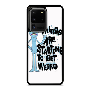RICK AND MORTY GET WEIRD Samsung Galaxy S20 Ultra Case Cover RICK AND MORTY GET WEIRD Samsung Galaxy S20 Ultra Case Cover