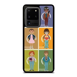 STRANGER THINGS CHARACTERS 3 Samsung Galaxy S20 Ultra Case Cover STRANGER THINGS CHARACTERS 3 Samsung Galaxy S20 Ultra Case Cover