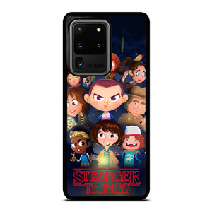 STRANGER THINGS CHARACTERS 4 Samsung Galaxy S20 Ultra Case Cover STRANGER THINGS CHARACTERS 4 Samsung Galaxy S20 Ultra Case Cover