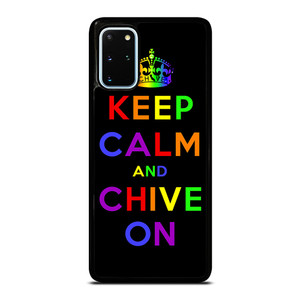 KEEP CALM AND CHIVE ON 1 Samsung Galaxy S20 Plus Case Cover