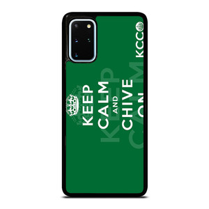 KEEP CALM AND CHIVE ON 2 Samsung Galaxy S20 Plus Case Cover