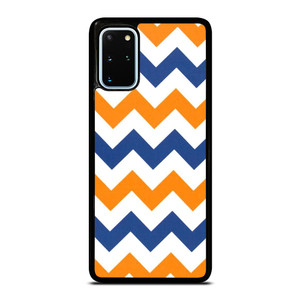RILEY BLAKE ORANGE AND BLUE STRIPE Samsung Galaxy S20 Plus Case Cover