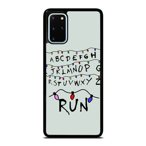 RUN STRANGER LIGHTS Samsung Galaxy S20 Plus Case Cover RUN STRANGER LIGHTS Samsung Galaxy S20 Plus Case Cover