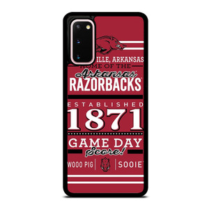 ARKANSAS RAZORBACKS 1871 Samsung Galaxy S20 Case Cover ARKANSAS RAZORBACKS 1871 Samsung Galaxy S20 Case Cover