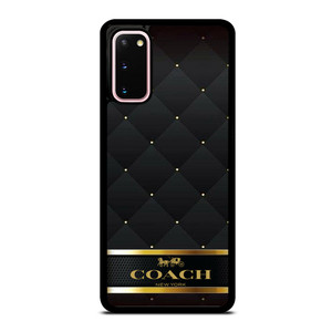 COACH GOLD LOGO Samsung Galaxy S20 Case Cover