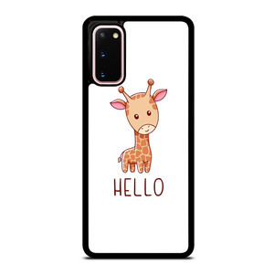 GIRAFFE HELLO Samsung Galaxy S20 Case Cover GIRAFFE HELLO Samsung Galaxy S20 Case Cover