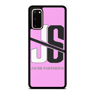 JACOB SARTORIUS PINK LOGO Samsung Galaxy S20 Case Cover JACOB SARTORIUS PINK LOGO Samsung Galaxy S20 Case Cover