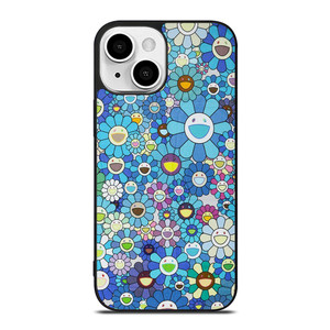 TAKASHI MURAKAMI FLOWERS 3 iPhone 13 Mini Case Cover TAKASHI MURAKAMI FLOWERS 3 iPhone 13 Mini Case Cover