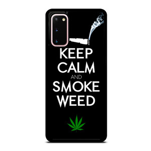 KEEP CALM AND SMOKE WEED 1 Samsung Galaxy S20 Case Cover KEEP CALM AND SMOKE WEED 1 Samsung Galaxy S20 Case Cover