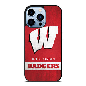 WISCONSIN BADGERS 3 iPhone 13 Pro Max Case Cover